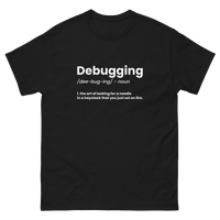 Debugging Definition - Unisex Funny T-shirt - Framework Clothing